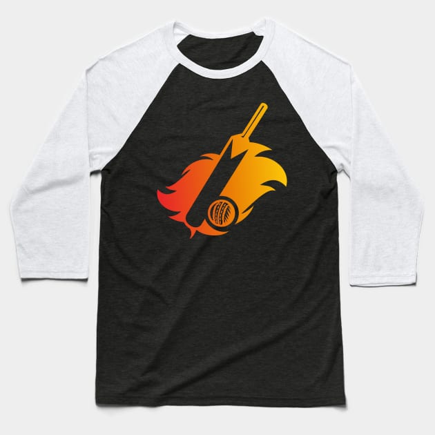 Cricket Bat Baseball T-Shirt by Whatastory